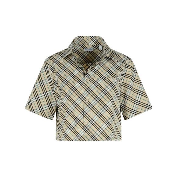 Burberry Cream Cotton Shirt Women